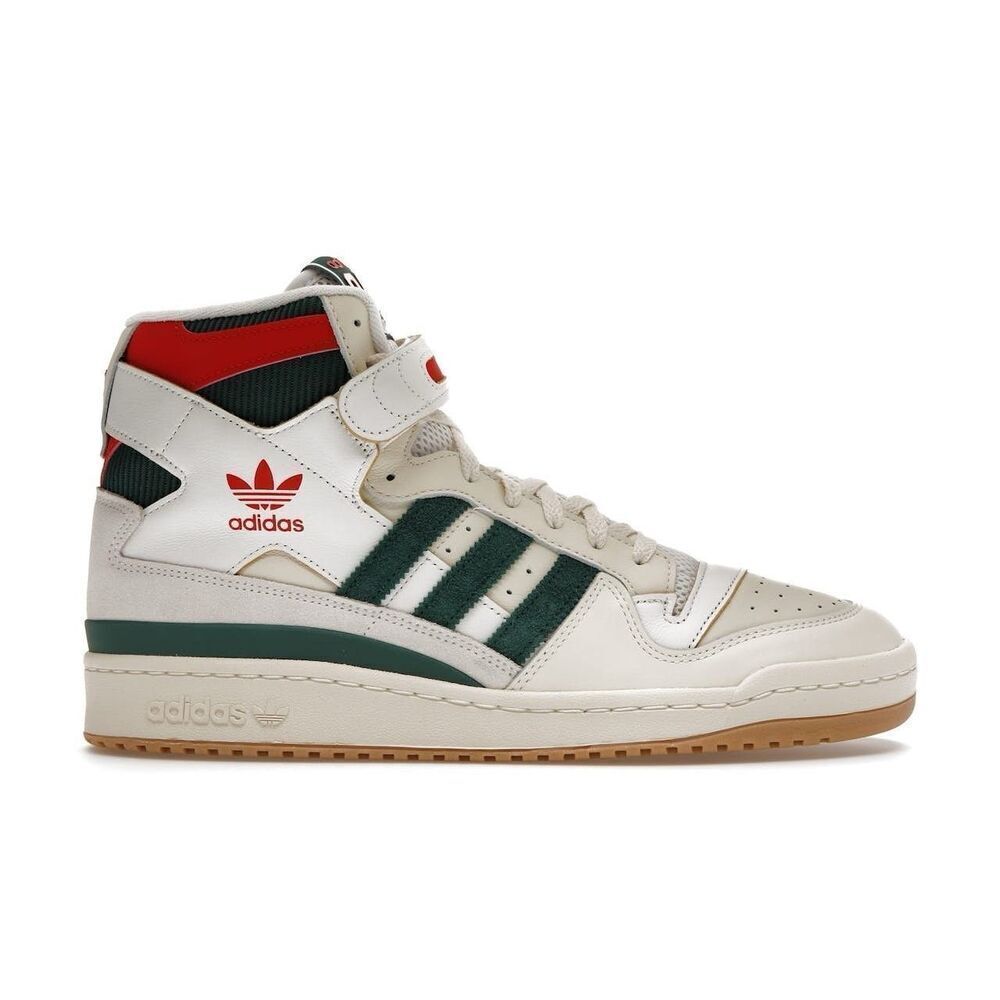 adidas 8.5 Originals Men's Forum 84 High Sneakers GX9055 Cream basketball retro
